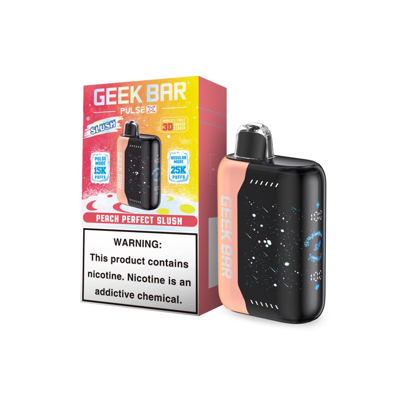 GEEK BAR PULSE X DISPOSABLE 5% SLUSH EDITION 25K PUFFS BOX OF 5