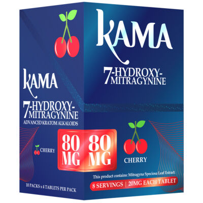 KAMA 7 HYDROXYMITRAGYNINE 4CT TABLEETS 20MG
