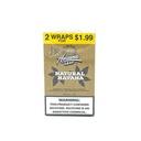 HAVANA LEAF -LITTLE TOBACCO WRAPS (2CT) - PRE -PRICED - BOX OF 20 (MSRP $1.99ea)