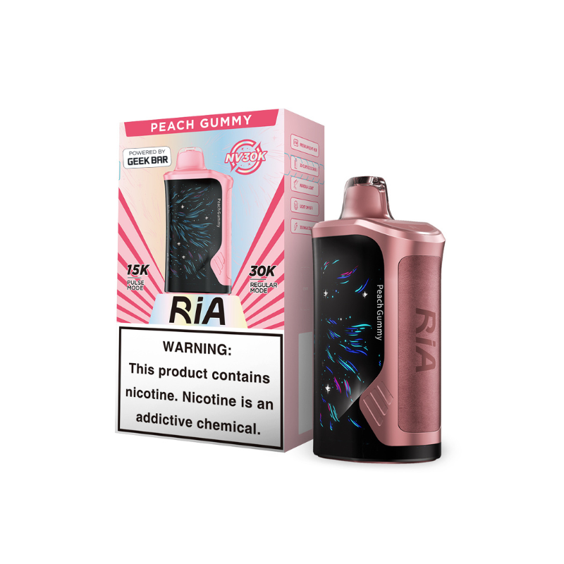 GEEKBAR RIA NV30K 5% DISPOSABLE 30000 PUFFS BOX OF 5