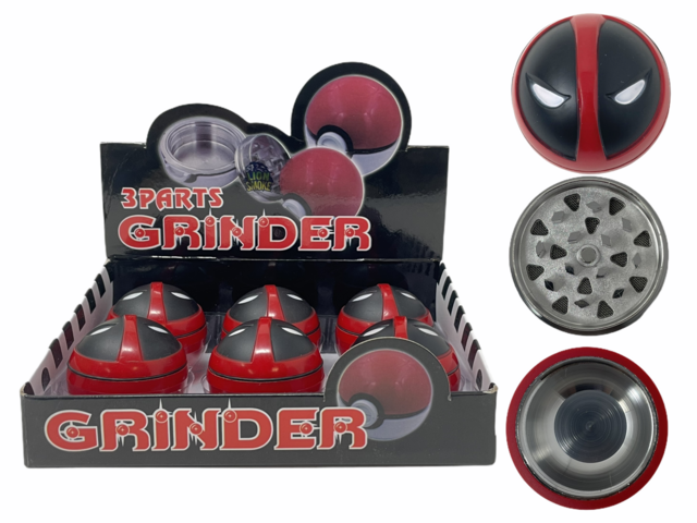 LION SMOKE 3 PARTS DEADPOOL GRINDER ZNG294 6PC/1CT [1CT/00BX]