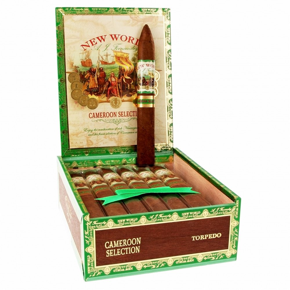 NEW WORLD CAMEROON TORPEDO 6.5 X 52 (20) CIGARS