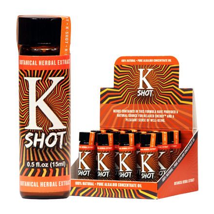 K SHOT KRATOM EXTRACT 10ML BOX OF 12