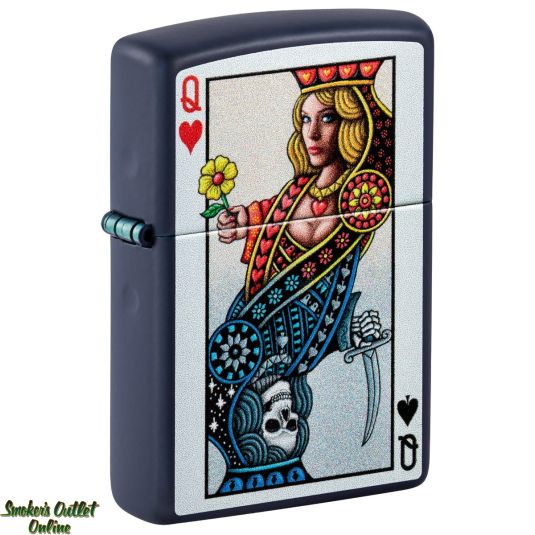 ZIPPO LIGHTER QUEEN OF BUD DESIGN #46683