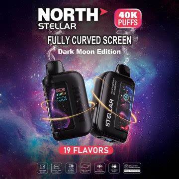 NORTH STELLAR DARK MOON EDITION 5% DISPOSABLE40K PUFFS BOX OF 5