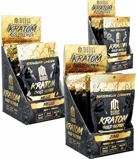 MODUS GOLD SERIES KRATOM GUMMIES