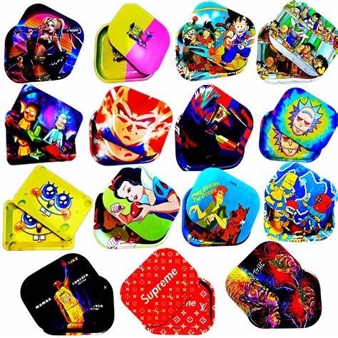 OVAL TRAY CRICLE MAGNETIC WITH COVER