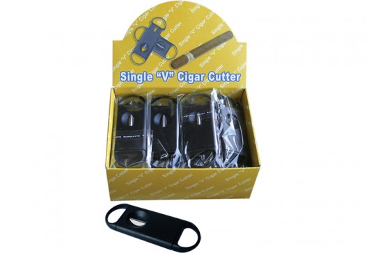 SINGLE V CIGAR CUTTER DISPLAY BOX OF 24