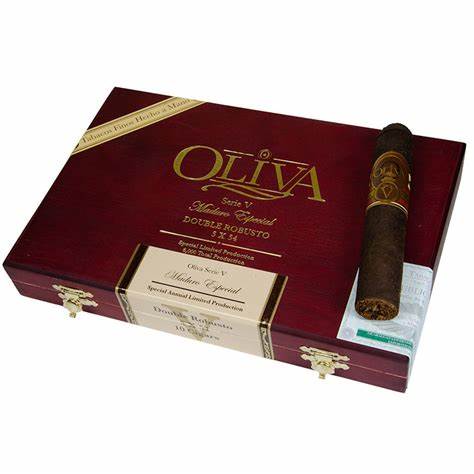 OLIVA SERIE V DOUBLE ROBUSTO MADURO 5X54 (10)