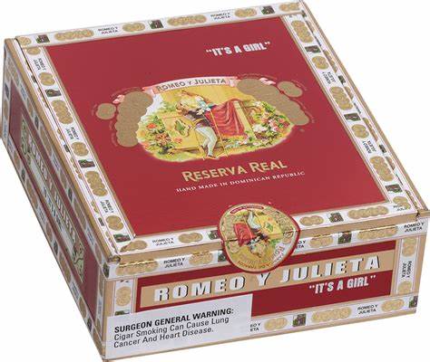 ROMEO Y JULIETA RESERVA REAL ITS A GIRL (44X5 1/2)