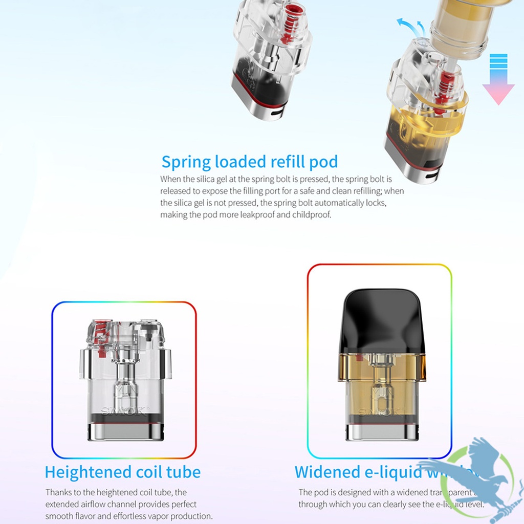SMOK NOVO SLR 2ML REFILLABLE REPLACEMENT POD