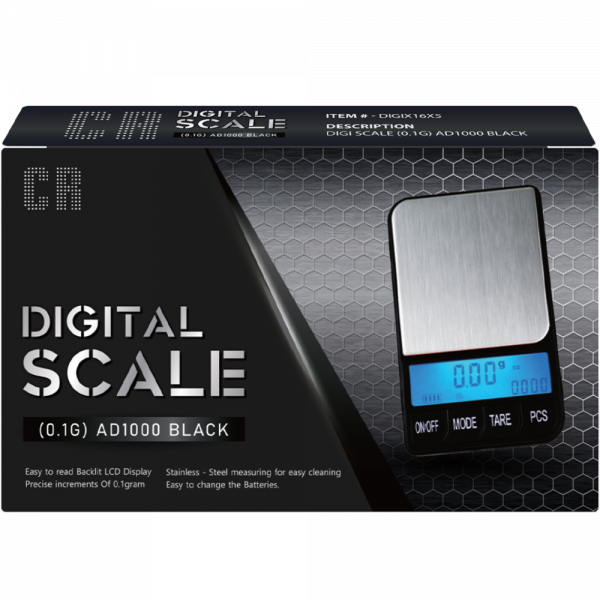 CR AD1000 DIGITAL SCALE 1000G X 0.1G