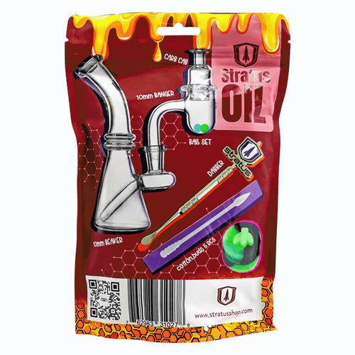 OIL 10MM QUARTZ BANGER SET BY STRATUS