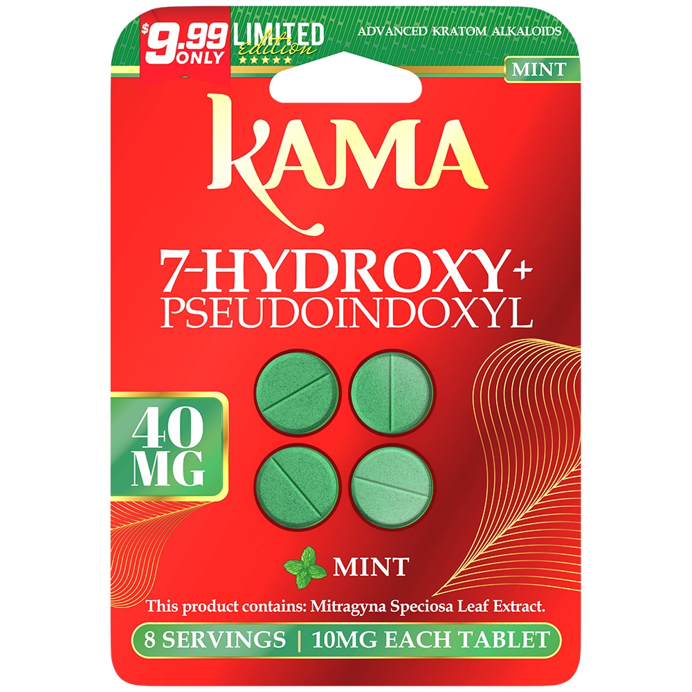 KAMA 7 HYDROXY + PSEUDO BLISTER CAPSULES 4CT **PRE-PRICED $9.99**