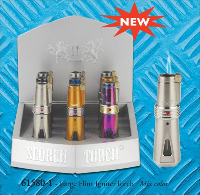 SCORCH LARGE FLINT LGNITER TORCH 9PC/1CT [1CT/8BX] #61580