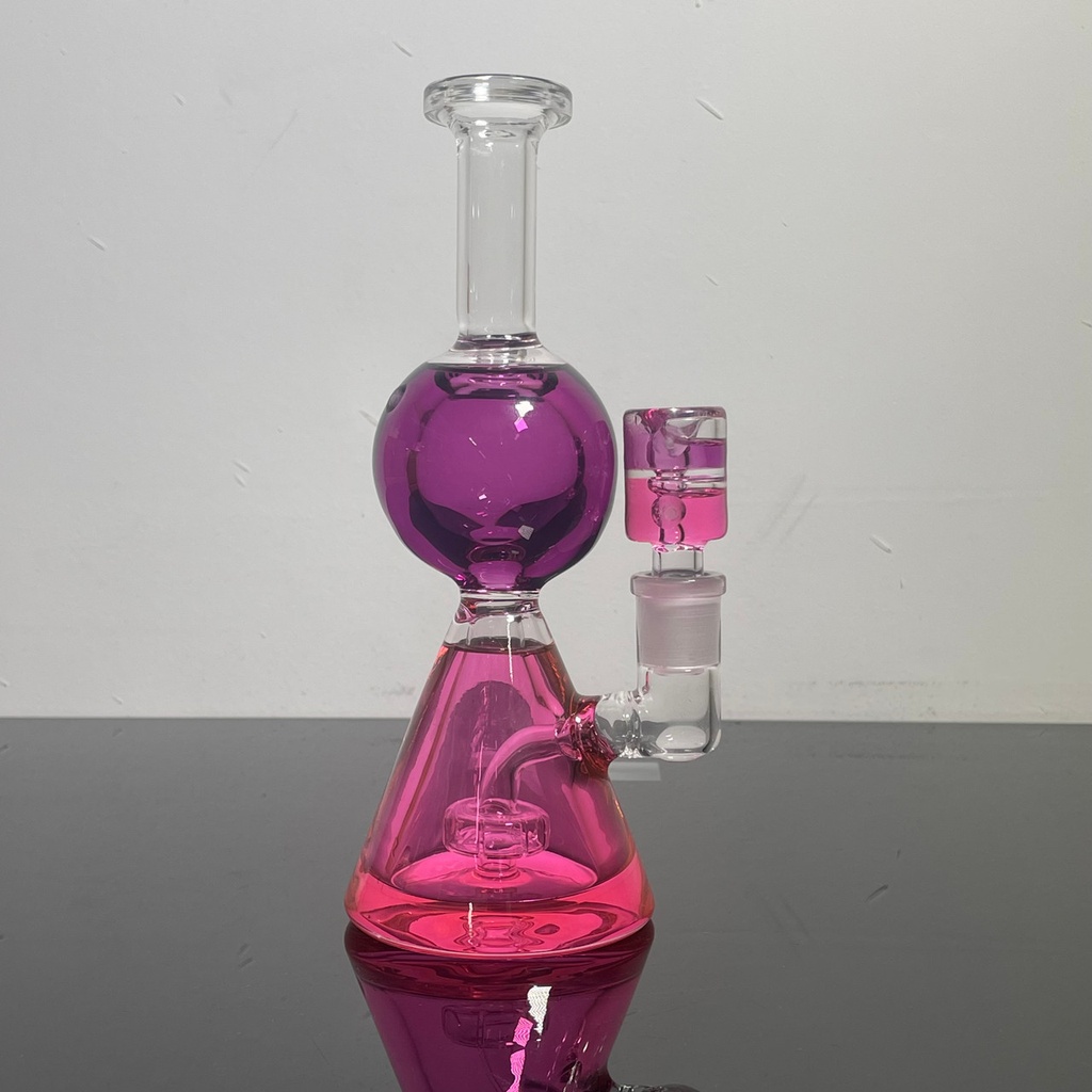 GLASS WATER PIPE WPHX-508 (8in, 365g)