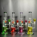 GLASS WATER PIPE WPHX-533 ASSORTED COLORS
