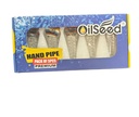OILSEED PREMIUM GLASS HAND PIPE SPIRAL DESIGN #DO20 BOX OF 5
