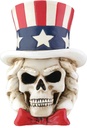 ZIPPO LIGHTER UNCLE SAM SKULL DESIGN #46696