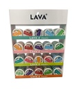 LAVA Z POUCH DISPLAY OF 20