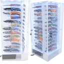 KNIVES 2 SIDED TURNABLE DISPLAY OF 60CT