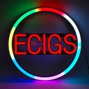 NEON LED SIGN (E-CIGS) DESIGN