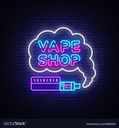 NEON LED SIGN (VAPE SHOP) DESIGN
