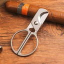 STAINLESS STEEL CIGAR SCISSORS