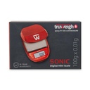 TRUWEIGH SONIC MINI SCALE 100G X 0.01G RED