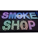RGBW WAVE BUSINESS IMAGE SIGN  LARGE SMOKE SHOP