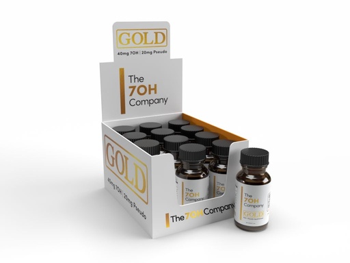 THE 70H COMPANY GOLD 40MG 70H 20MG PSEUDO BOX OF 12