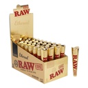 RAW 1 1/4 CLASSIC ETHEREAL BACKROLLED CONES 6CT BOX OF 32