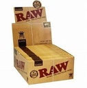 RAW KINGSIZE SLIM CLASSIC ROLLING PAPERS 32CT BOX OF 50