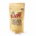 RAW PRE-ROLLED TIPS 200 PER BAG