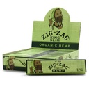 ZIG ZAG KING SLIM ORGANIC HEMP SLOW BURNING 24 BOOKLETS