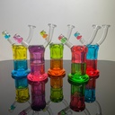 GLASS WATER PIPE WPHX-507 (9in, 645g)